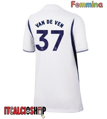 Tottenham Hotspur Micky van de Ven #37 Prima Maglia Femmina 2026-27 Manica Corta
